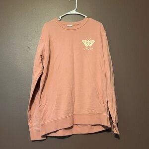 Lydia album sweatshirt pink